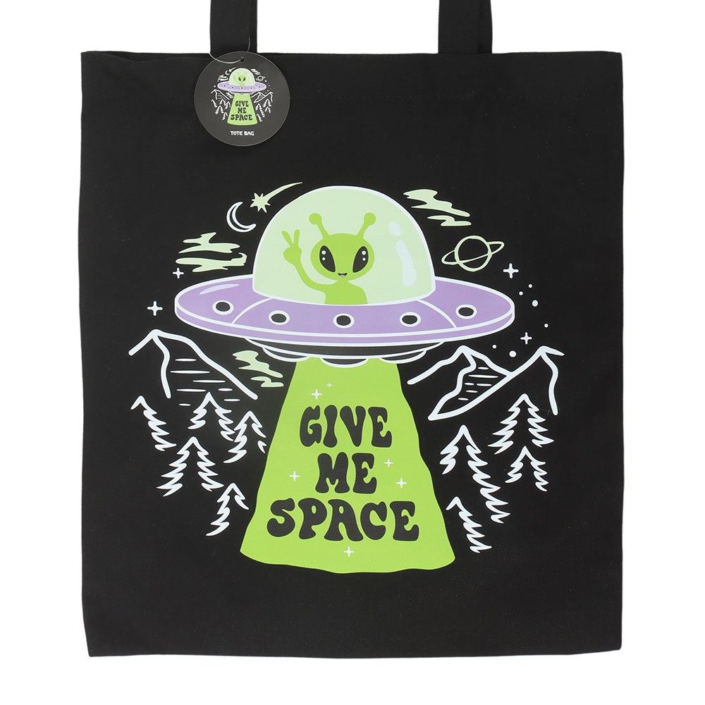 Something Different - Give Me Space Alien UFO Tote bag - Multicolours